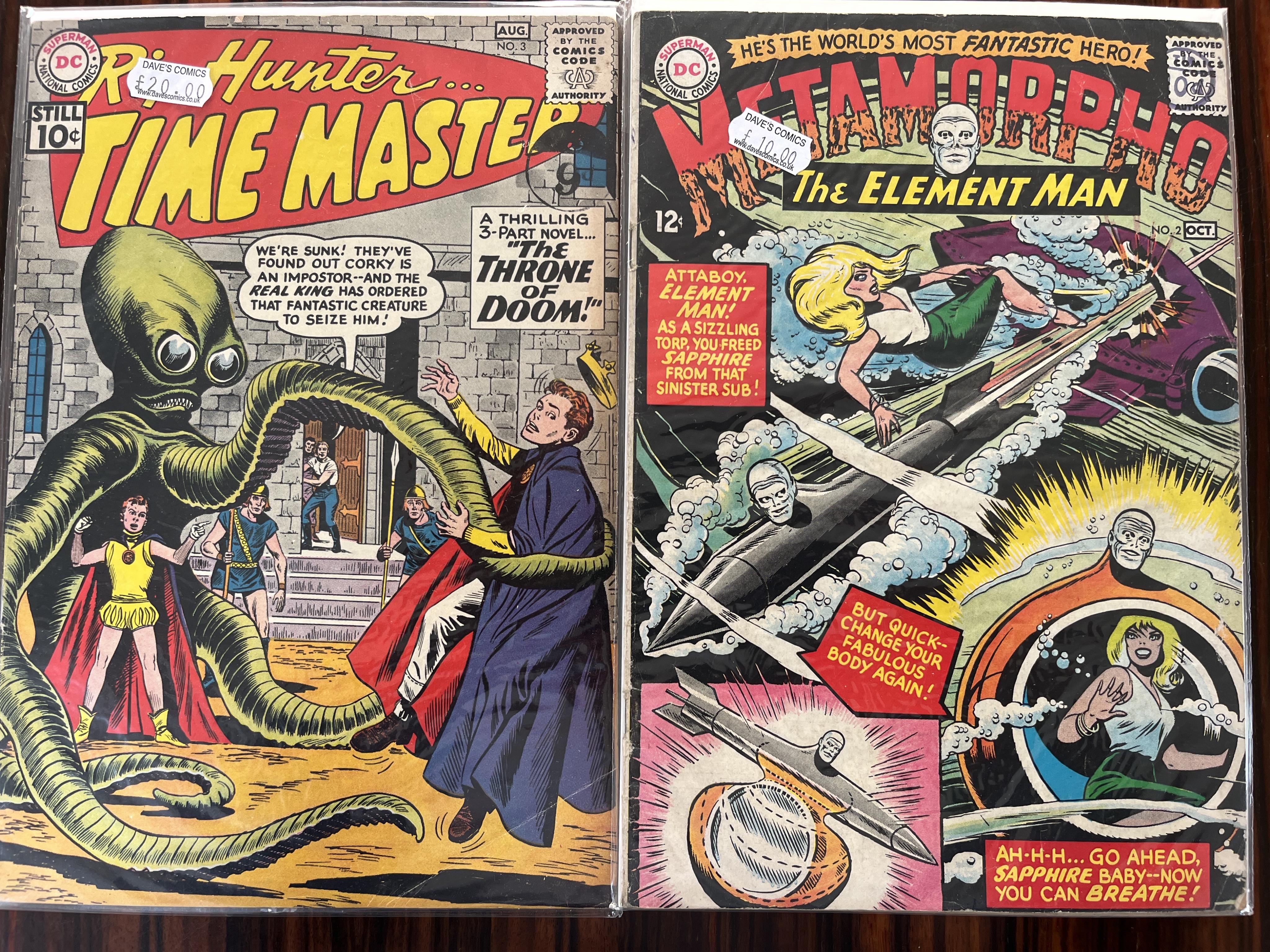 DC comics, Rip Hunter...Time Master, 25 issues between #3–29, and Metamorpho, Vol.1, 17 issues between #2-17 (42)